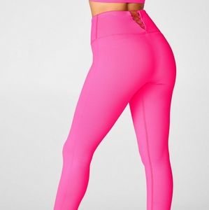 Fabletics Seamless Ribbed Leggings in L